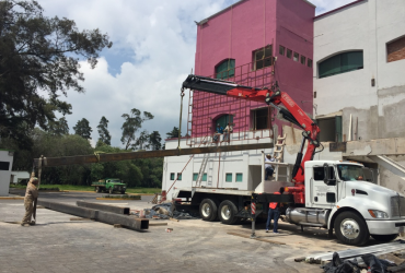 ELEVACION DE VIGA DE ACERO<br>