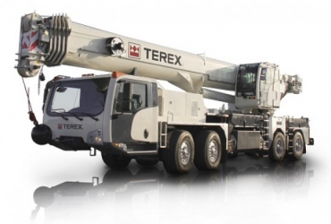 Terex - T 110 CAMIONES GRÚA<br><br>Nominal lifting capacity, t (US tons) :<br>100 (110)<br>Max. boom length, m (ft) :<br>60 (197)<br>Max. tip height, m (ft) :<br>73.7 (247.6) Terex - T 110 CAMIONES GRÚA<br><br>Nominal lifting capacity, t (US tons) :<br>100 (110)<br>Max. boom length, m (ft) :<br>60 (197)<br>Max. tip height, m (ft) :<br>73.7 (247.6)